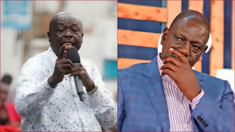 DCP leader Rigathi Gachagua dared President William Ruto to camp in his Nyeri backyard.
